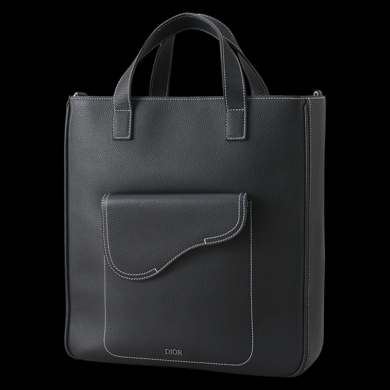 CHRISTIAN DIOR(USED)디올 옴므 새들 포켓 토트백